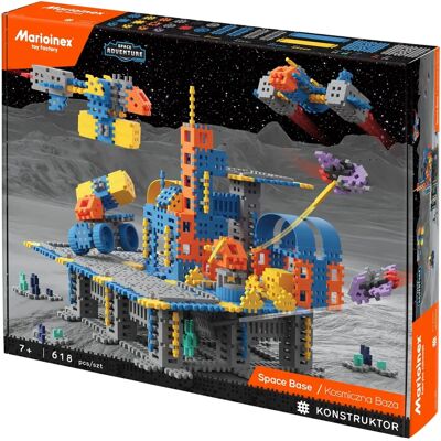 Marioinex Mini Waffle Baza Kosmiczna - Klocki Konstrukcyjne Marioinex Mini Waffle Baza Kosmiczna - Klocki Konstrukcyjne