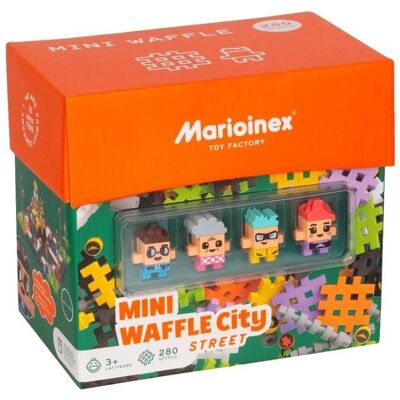 Marioinex Mini Waffle Ciudad Mini Waffle 280 - Juguete de construcción Marioinex Mini Waffle Ciudad Mini Waffle 280 - Juguete de construcción