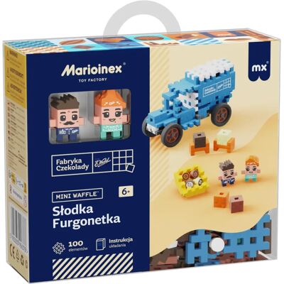 Maroinex Mini Waffle Klocki - 100 Sztuk Maroinex Mini Waffle Klocki - 100 Sztuk