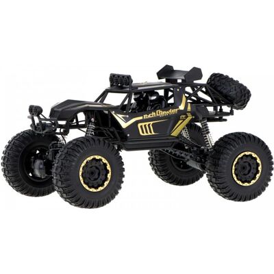 Pricenet RC Samochód Rock Crawler - 1:8, Czarny, 51cm Pricenet RC Samochód Rock Crawler - 1:8, Czarny, 51cm