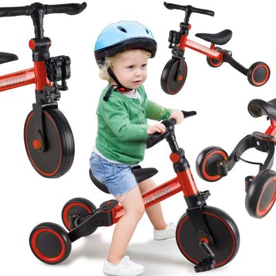 Pricenet Trike Fix Mini 3-v-1 Červený Pedálový Horské Kolo - Tříkolka Pricenet Trike Fix Mini 3-v-1 Červený Pedálový Horské Kolo - Tříkolka