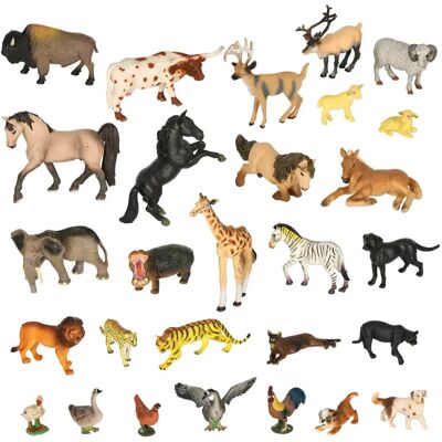 Zestaw Zwierząt Zoo IKA 28 szt. Zestaw Zwierząt Zoo IKA 28 szt.