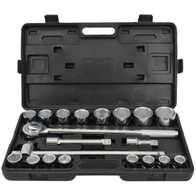 Awtools CrV Steckschlüssel-Set - Schwerlast 21-tlg. Awtools CrV Steckschlüssel-Set - Schwerlast 21-tlg.