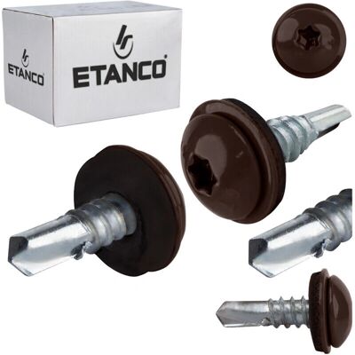 Etanco - GT 5 PH Z14 - RAL 8017 - 5.5x19mm - Screws Etanco - GT 5 PH Z14 - RAL 8017 - 5.5x19mm - Screws