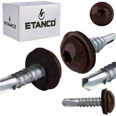 Etanco - GT 5 PH Z14 - 5,5x25 mm - RAL 8017 - wkręt Etanco - GT 5 PH Z14 - 5,5x25 mm - RAL 8017 - wkręt