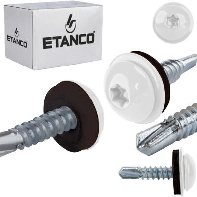 Etanco - GT 3 PH Z14 - RAL 9010 - 4.8x22 mm - Wkręty Etanco - GT 3 PH Z14 - RAL 9010 - 4.8x22 mm - Wkręty