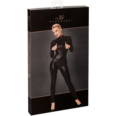 Combinaison Powerwetlook Noir - Ajustement sans couture avec zip Combinaison Powerwetlook Noir - Ajustement sans couture avec zip