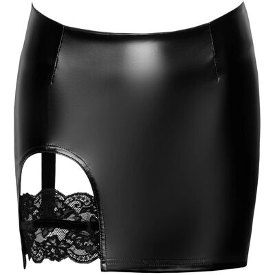 Noir Mini Jupe Powerwetlook - Jupe Noir Mini Jupe Powerwetlook - Jupe