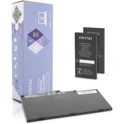 Mitsu Akku BC/HP-840G3 - Kompatibel mit HP EliteBook 840 G3 - 4000mAh, Schwarz Mitsu Akku BC/HP-840G3 - Kompatibel mit HP EliteBook 840 G3 - 4000mAh, Schwarz