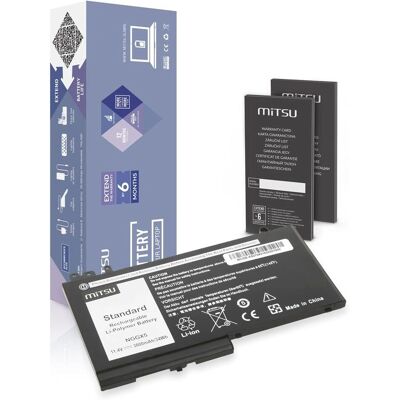 Mitsu E5270 Lithium-Polymer Akku - 3000mAh 34Wh Laptop-Akku Mitsu E5270 Lithium-Polymer Akku - 3000mAh 34Wh Laptop-Akku