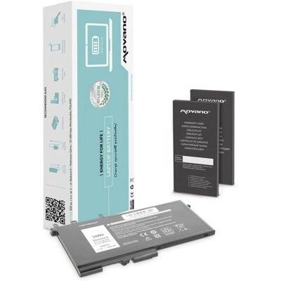 Movano Akku for Dell Latitude E5280 E5480 E5580 - Kannettavan akku Movano Akku for Dell Latitude E5280 E5480 E5580 - Kannettavan akku