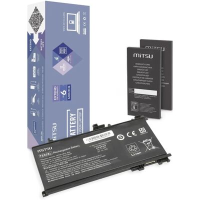 Akumulator Mitsu HP Omen 15 Pavilion 15 - 3400mAh - 11,55V - Lithium Polymer - Czarny Akumulator Mitsu HP Omen 15 Pavilion 15 - 3400mAh - 11,55V - Lithium Polymer - Czarny
