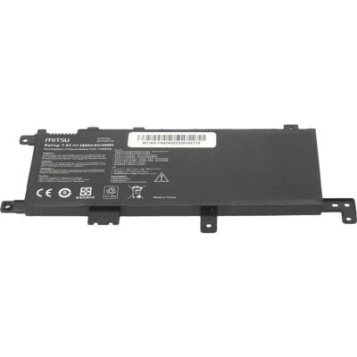 Akumulator Mitsu Asus F542 - 3800mAh, Czarny, LiPo - Bateria do laptopa Akumulator Mitsu Asus F542 - 3800mAh, Czarny, LiPo - Bateria do laptopa