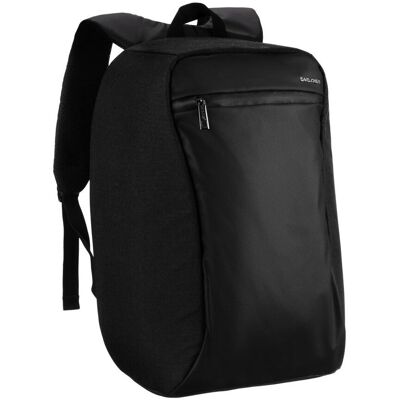 Srebrny plecak na laptop David Jones z USB Srebrny plecak na laptop David Jones z USB