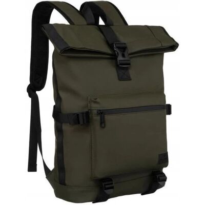 Peterson Khaki Vedenkestävä Reppu - Laptop ja Matkalle Peterson Khaki Vedenkestävä Reppu - Laptop ja Matkalle