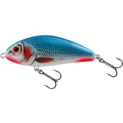 Salmo Fatso 10cm Float Bleeding Blue Shad - Lipless Crankbait Salmo Fatso 10cm Float Bleeding Blue Shad - Lipless Crankbait