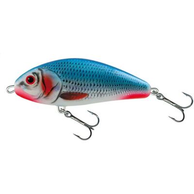 Salmo Fatso Sinking Lipless Crankbait 10cm Bleeding Blue Shad Salmo Fatso Sinking Lipless Crankbait 10cm Bleeding Blue Shad
