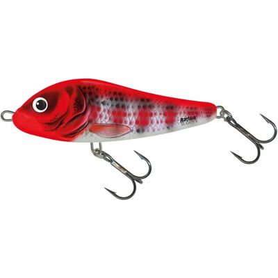 Salmo Rattlin Slider nástraha - 11cm, Holografická Červená Hlava - Rybářské Potřeby Salmo Rattlin Slider nástraha - 11cm, Holografická Červená Hlava - Rybářské Potřeby