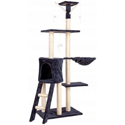 ModernHome Drzewo dla Kotów - 138cm Szare ModernHome Drzewo dla Kotów - 138cm Szare
