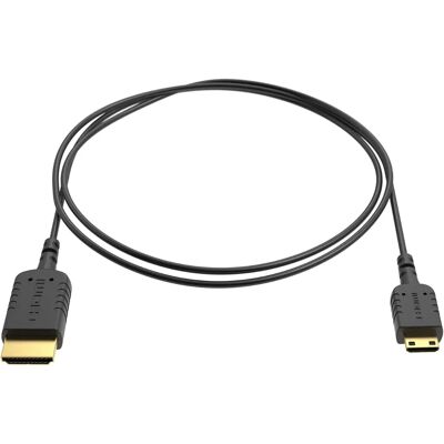 8sinn Mini HDMI Kaapeli - 80cm - Lisäohut - 4K tuki 8sinn Mini HDMI Kaapeli - 80cm - Lisäohut - 4K tuki