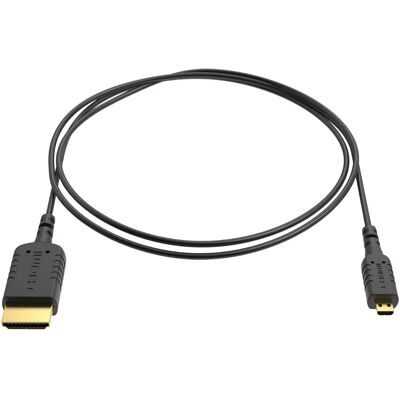 8SINN Kaapeli Micro HDMI-HDMI Extra Ohut 80cm - Kaapeli 8SINN Kaapeli Micro HDMI-HDMI Extra Ohut 80cm - Kaapeli