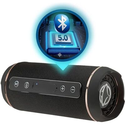 Manta SPK13GO BT - Kompakter Bluetooth-Lautsprecher - Schwarz Manta SPK13GO BT - Kompakter Bluetooth-Lautsprecher - Schwarz