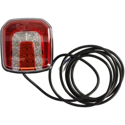 WAŚ W146RR Luz trasera Rojo/Blanco WAŚ W146RR Luz trasera Rojo/Blanco