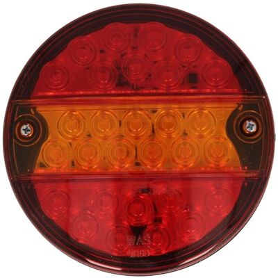 WAŚ W19D WAS5 Rücklicht - Bremsen, Blinker, Rotes Glas WAŚ W19D WAS5 Rücklicht - Bremsen, Blinker, Rotes Glas