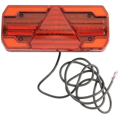 WAŚ W247 Rücklicht - LED, Orange/Rot, Links WAŚ W247 Rücklicht - LED, Orange/Rot, Links