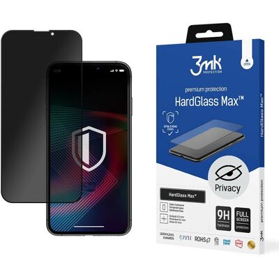 3MK Max Privacy Displayschutz - Privacy-Blur, Rundkante, Oleophobische Beschichtung 3MK Max Privacy Displayschutz - Privacy-Blur, Rundkante, Oleophobische Beschichtung