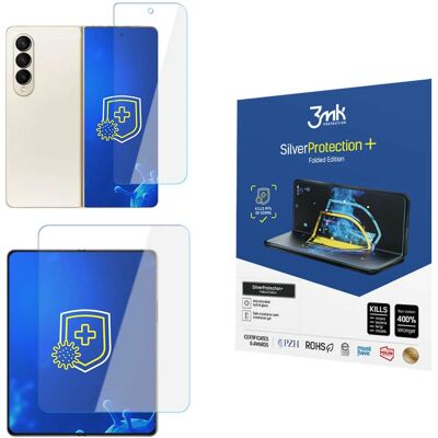 3MK SilverProtection+ Hajlított Kiadás - Képernyővédő a Galaxy Z Flip 3 5G 3MK SilverProtection+ Hajlított Kiadás - Képernyővédő a Galaxy Z Flip 3 5G