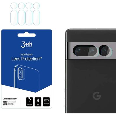 4x Protecteurs de caméra Google Pixel 7 Pro - Verre hybride 7H 4x Protecteurs de caméra Google Pixel 7 Pro - Verre hybride 7H