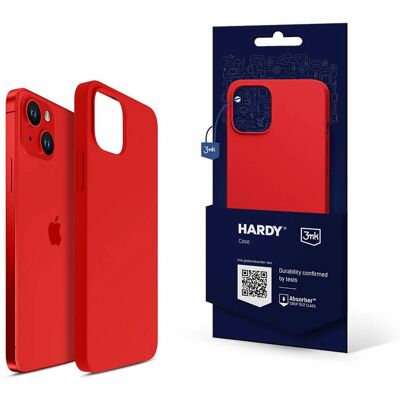 Coque Hardy Rouge pour iPhone 14 - Résistante, compatible MagSafe Coque Hardy Rouge pour iPhone 14 - Résistante, compatible MagSafe