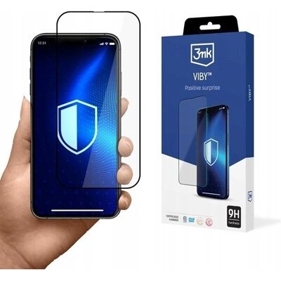 3MK VibyGlass iPhone 14 Pro 6.1" Verre Trempé - Protecteur d'Écran 3MK VibyGlass iPhone 14 Pro 6.1" Verre Trempé - Protecteur d'Écran