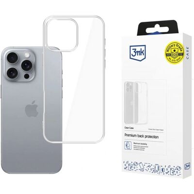 Průhledný kryt 3Mk pro iPhone 16 Pro Průhledný kryt 3Mk pro iPhone 16 Pro
