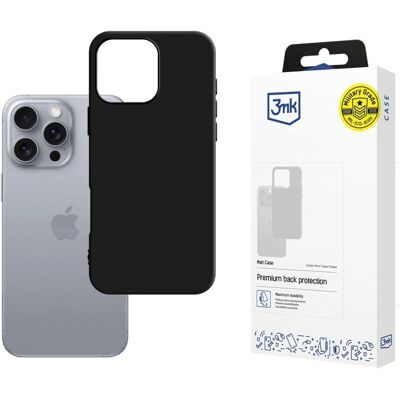 Apple iPhone 16 Pro Max - Custodia Matt Case - Nero Apple iPhone 16 Pro Max - Custodia Matt Case - Nero