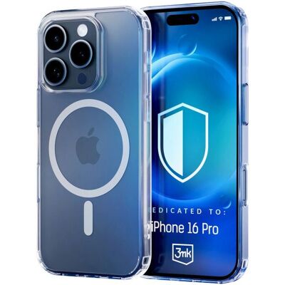 Apple iPhone 16 Pro 3MK MagCase - Kompatibilní s Military & MagSafe Apple iPhone 16 Pro 3MK MagCase - Kompatibilní s Military & MagSafe
