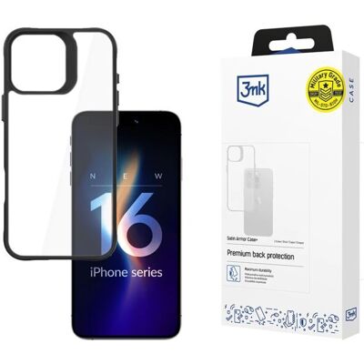 3MK - Satin Armor Case+ Pro - Transparent - Military Grade - Handyhülle 3MK - Satin Armor Case+ Pro - Transparent - Military Grade - Handyhülle