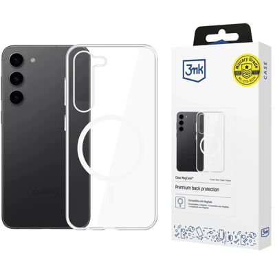 3MK Galaxy S24 MagCase - Průhledná, MagSafe, Tenká 3MK Galaxy S24 MagCase - Průhledná, MagSafe, Tenká