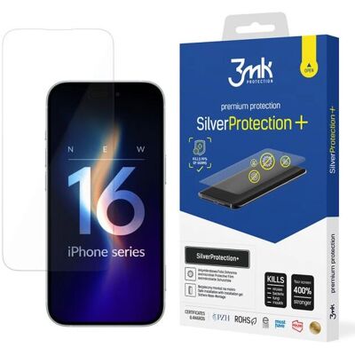 3MK Průhledná Ochranná Fólie pro iPhone 16 Pro - Obrazovková Fólie 3MK Průhledná Ochranná Fólie pro iPhone 16 Pro - Obrazovková Fólie