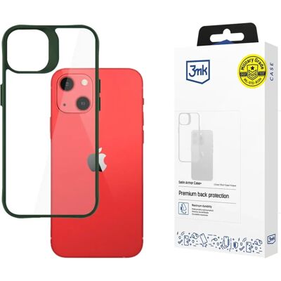 Apple iPhone 13 Grüne Satin Armor Hülle - Handyhülle Apple iPhone 13 Grüne Satin Armor Hülle - Handyhülle