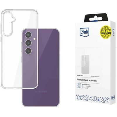 Pouzdro Armor 3MK pro Samsung Galaxy S24 FE - Transparentní ochrana Pouzdro Armor 3MK pro Samsung Galaxy S24 FE - Transparentní ochrana