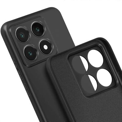 Coque en silicone 3MK pour Xiaomi 14T Pro - Résistante aux chutes Coque en silicone 3MK pour Xiaomi 14T Pro - Résistante aux chutes