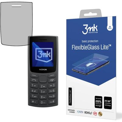 Nokia 105 (2023) - 3MK FlexibleGlass Lite Displayschutz Nokia 105 (2023) - 3MK FlexibleGlass Lite Displayschutz
