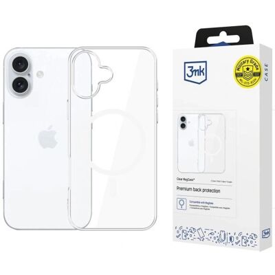 3MK iPhone 17 MagSafe Průhledný Kryt 3MK iPhone 17 MagSafe Průhledný Kryt