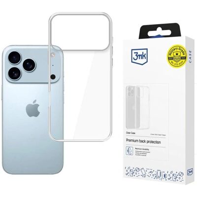 Průhledný kryt 3MK pro iPhone 17 Pro Max Průhledný kryt 3MK pro iPhone 17 Pro Max