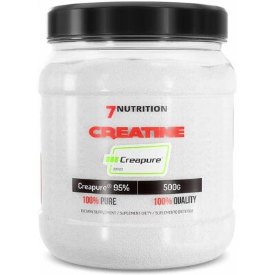7Nutrition Creatine Creapure - 500g - Kreatin Monohydrat 7Nutrition Creatine Creapure - 500g - Kreatin Monohydrat