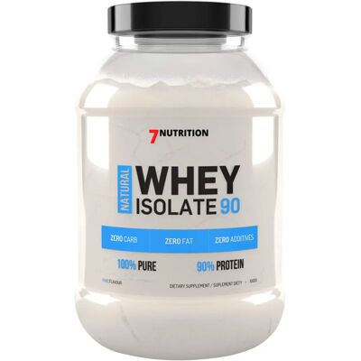 Biogo.pl 7Nutrition Natural WPI Whey Isolate 90 - 1000g - Izolat białka serwatkowego Biogo.pl 7Nutrition Natural WPI Whey Isolate 90 - 1000g - Izolat białka serwatkowego