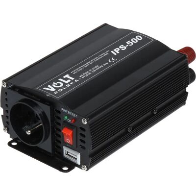 Volt Polska - IPS 500 - 24/230V - 350/500W - Voltage Converter Volt Polska - IPS 500 - 24/230V - 350/500W - Voltage Converter