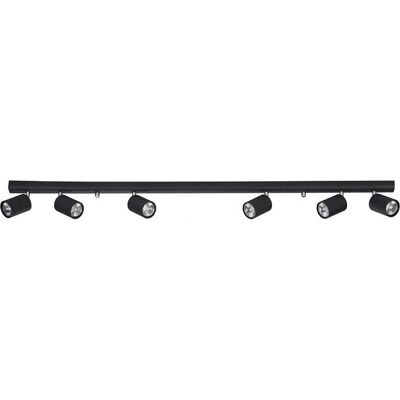 Edit Lighting 44100 Eye 6 Light Spotlight Plate - Schwarz - Spotplate Edit Lighting 44100 Eye 6 Light Spotlight Plate - Schwarz - Spotplate
